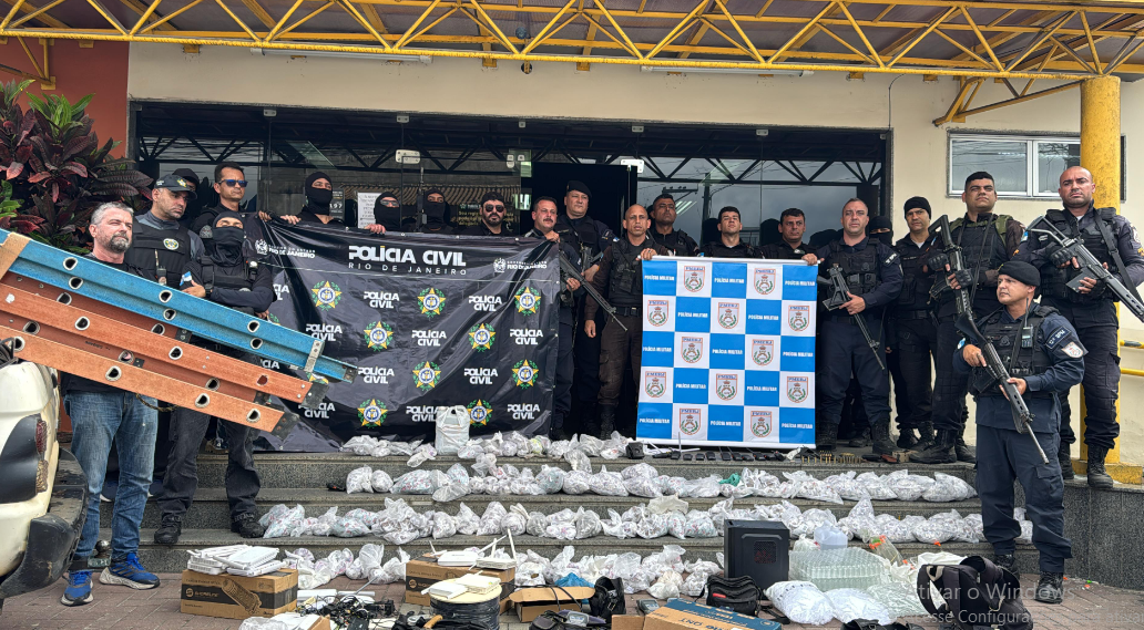 Operação integrada entre PM e Polícia Civil gera prejuízo de aproximadamente R$ 800 mil para o crime organizado