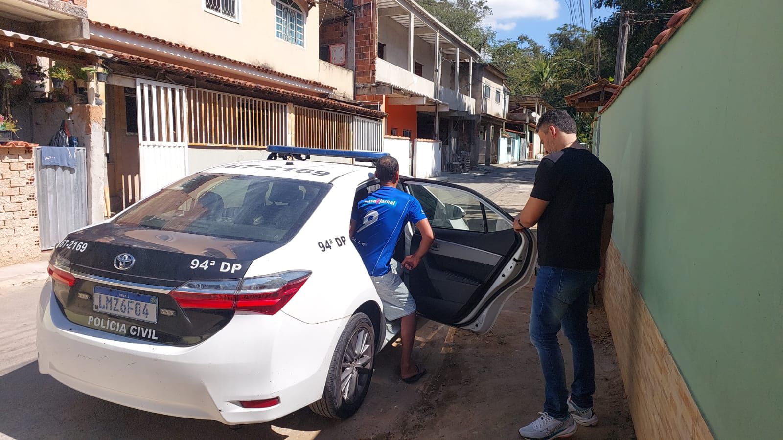 Homem é preso em Piraí por violência psicológica após expulsar a própria mãe de casa