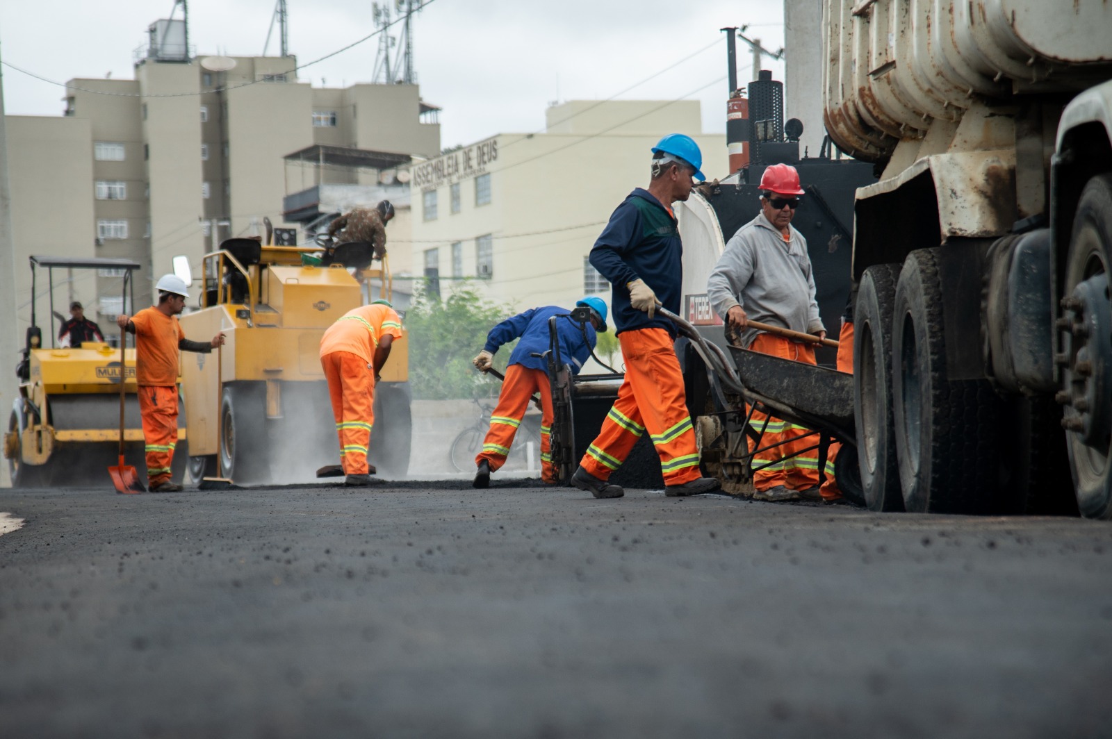 Obras do Pátio de Manobras em Barra Mansa avançam com conclusão de trecho da terceira avenida