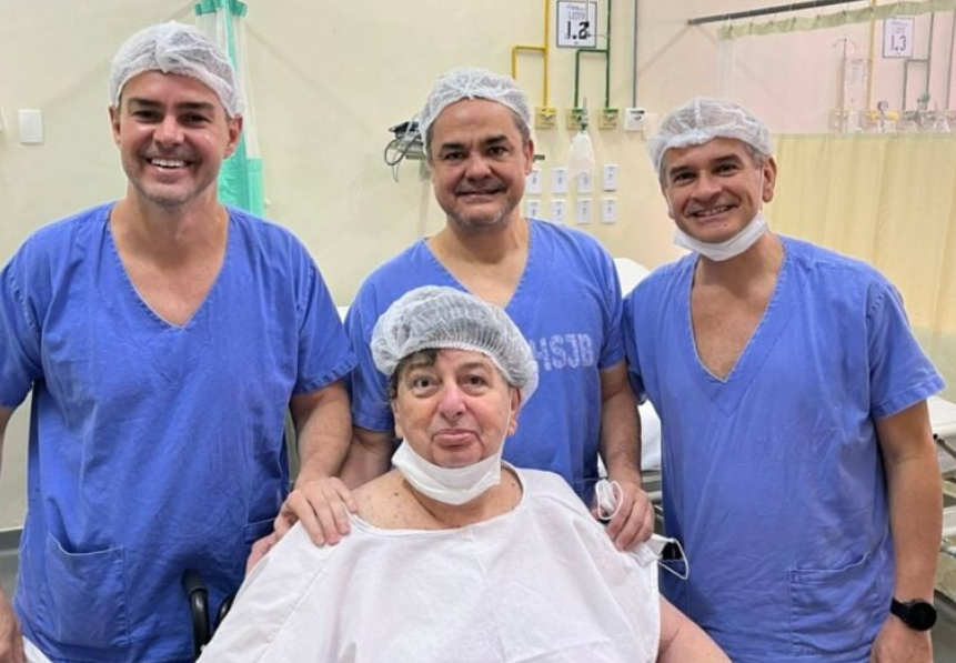 Prefeito Neto passa por cirurgia de catarata dentro do projeto Revi-VER em Volta Redonda