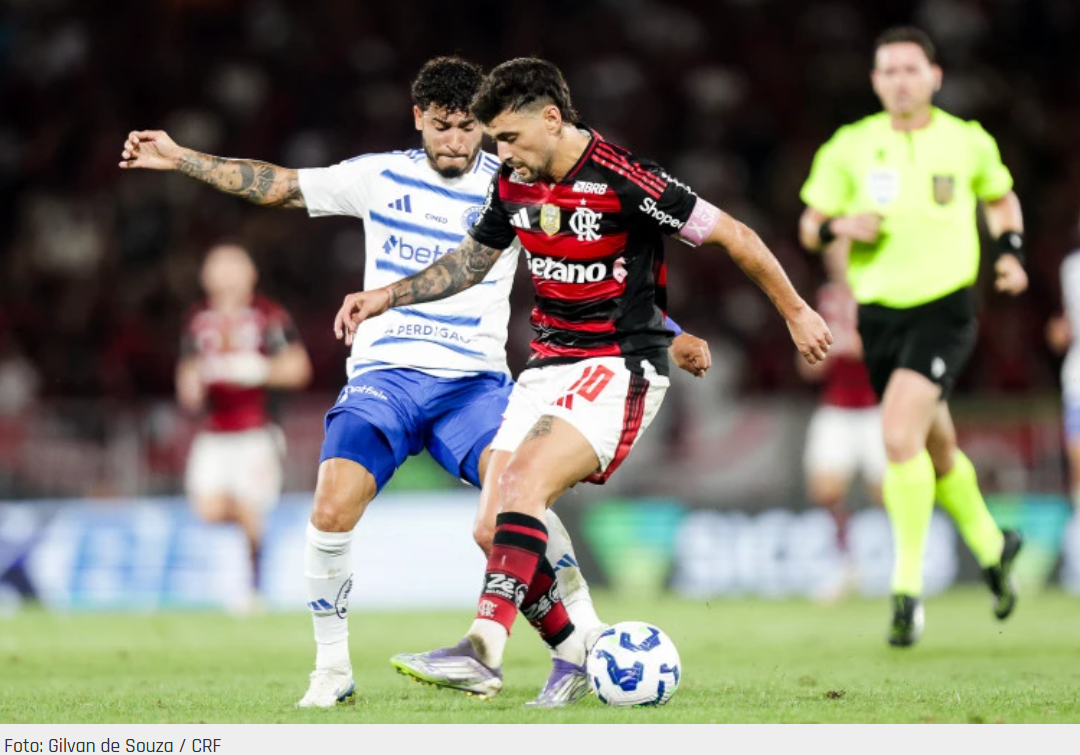 Flamengo enfrenta queda no tempo de bola rolando e acende alerta sobre arbitragem no Brasileirão