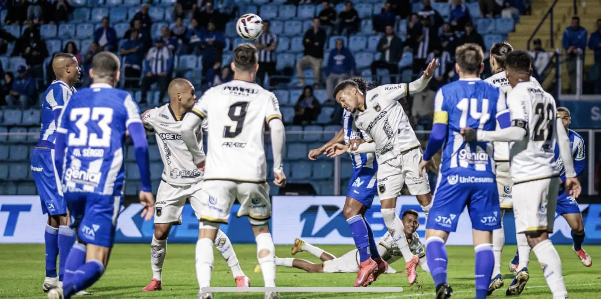 Volta Redonda é derrotado pelo Avaí e se complica na luta contra o rebaixamento na Série B