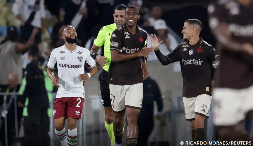 Rayan decide mais uma vez e Vasco derrota o Fluminense no Maracanã