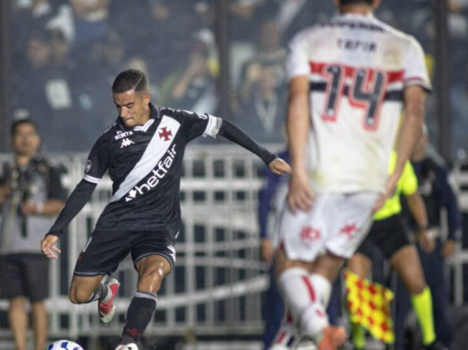 Vasco perde para o São Paulo em São Januário e já foca no clássico com o Botafogo