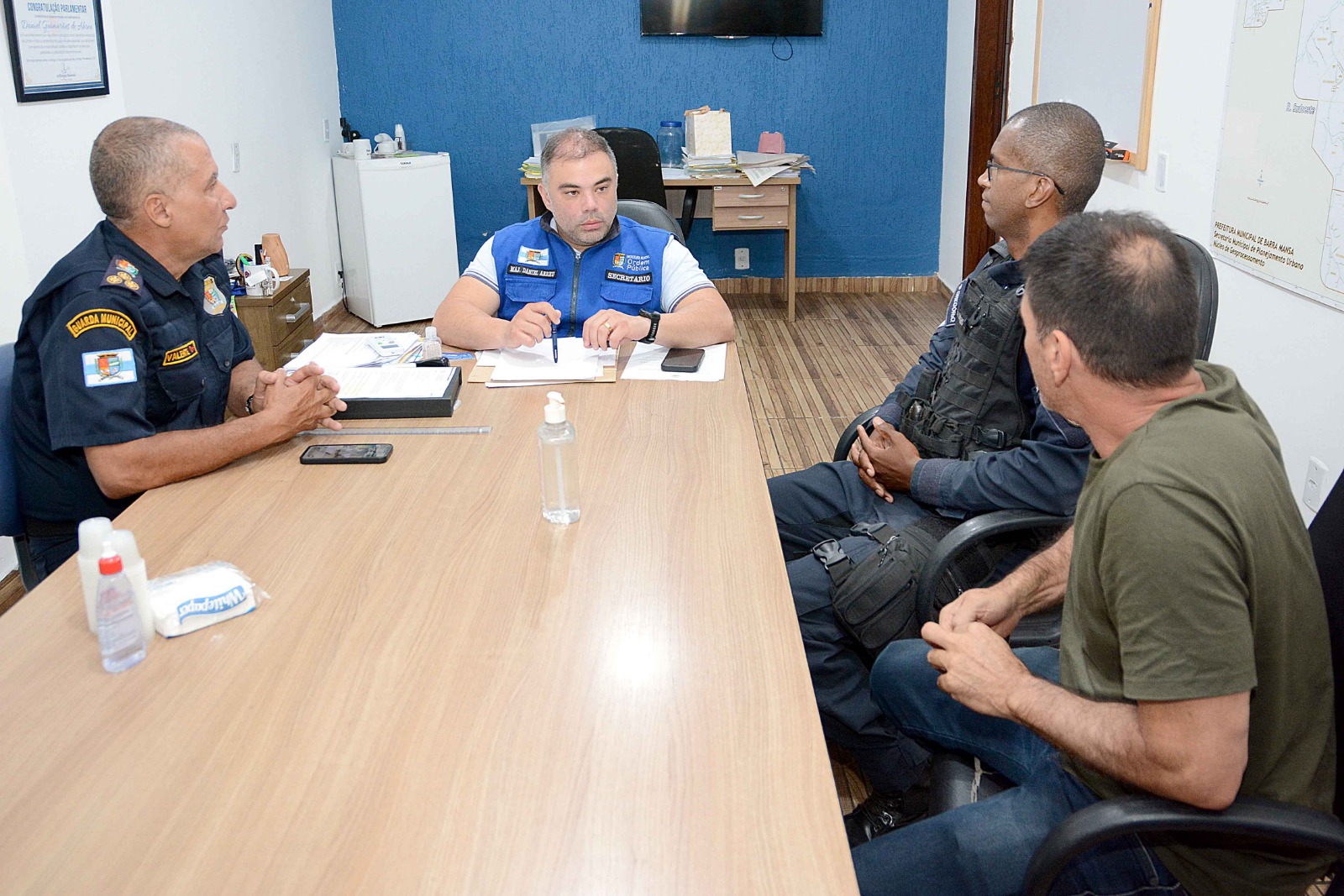 Ordem Pública alinha ações de segurança para as festas de fim de ano em Barra Mansa