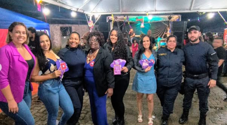 Combate à violência contra a mulher é reforçado no Carnaval de Itatiaia