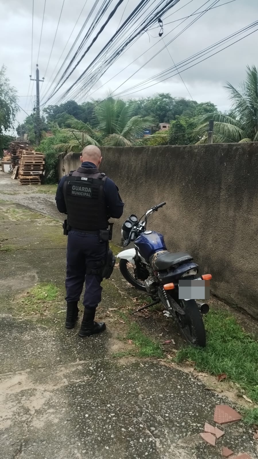 Ordem Pública intensifica combate aos crimes e GMVR apreende motocicletas com sinais de adulteração em Volta Redonda