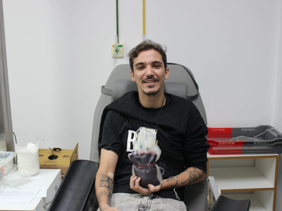 Campanha “Jovem Sangue Bom” mobiliza estudantes da UFF para doação de sangue em Volta Redonda
