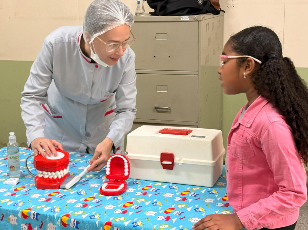 Itatiaia promove ações de saúde bucal em escolas da rede municipal