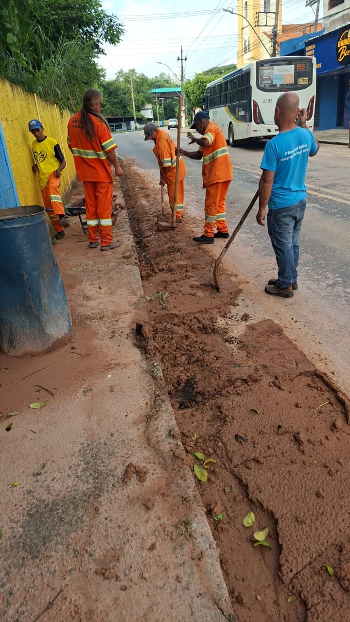 Volta Redonda segue com limpeza da cidade após chuvas