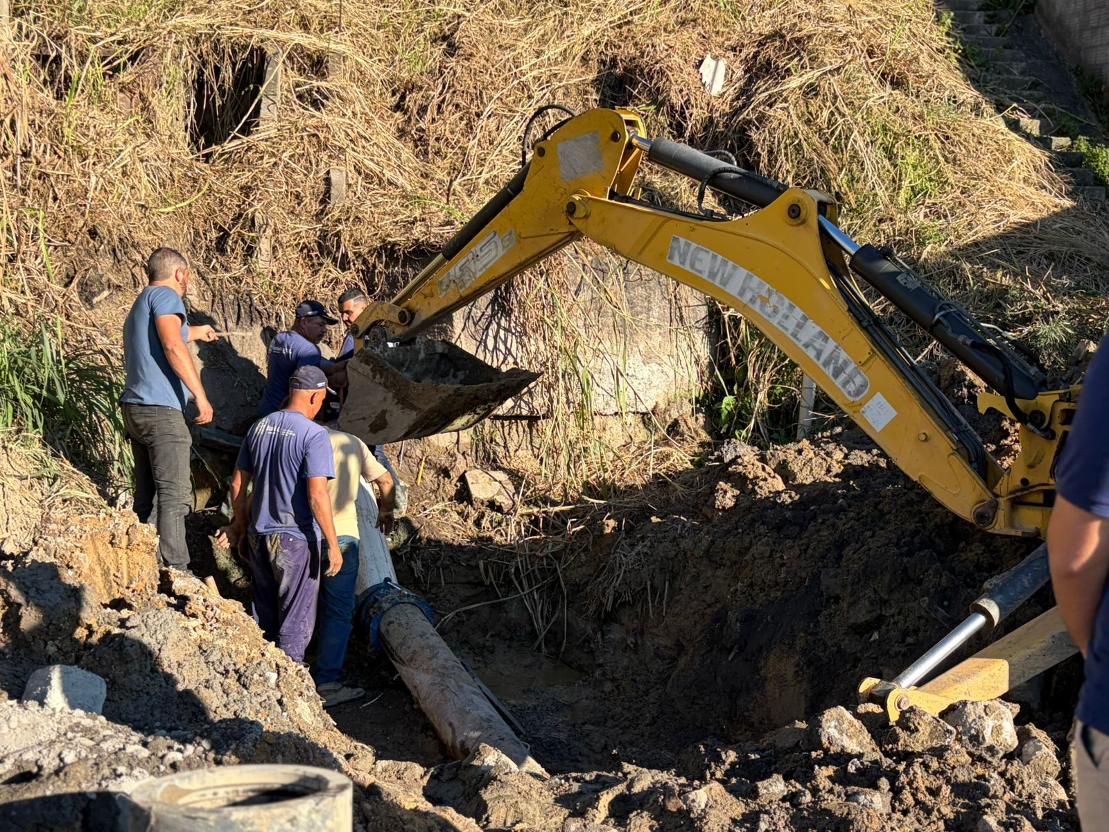 Itatiaia realiza manutenção preventiva na rede adutora nesta quarta-feira (8)
