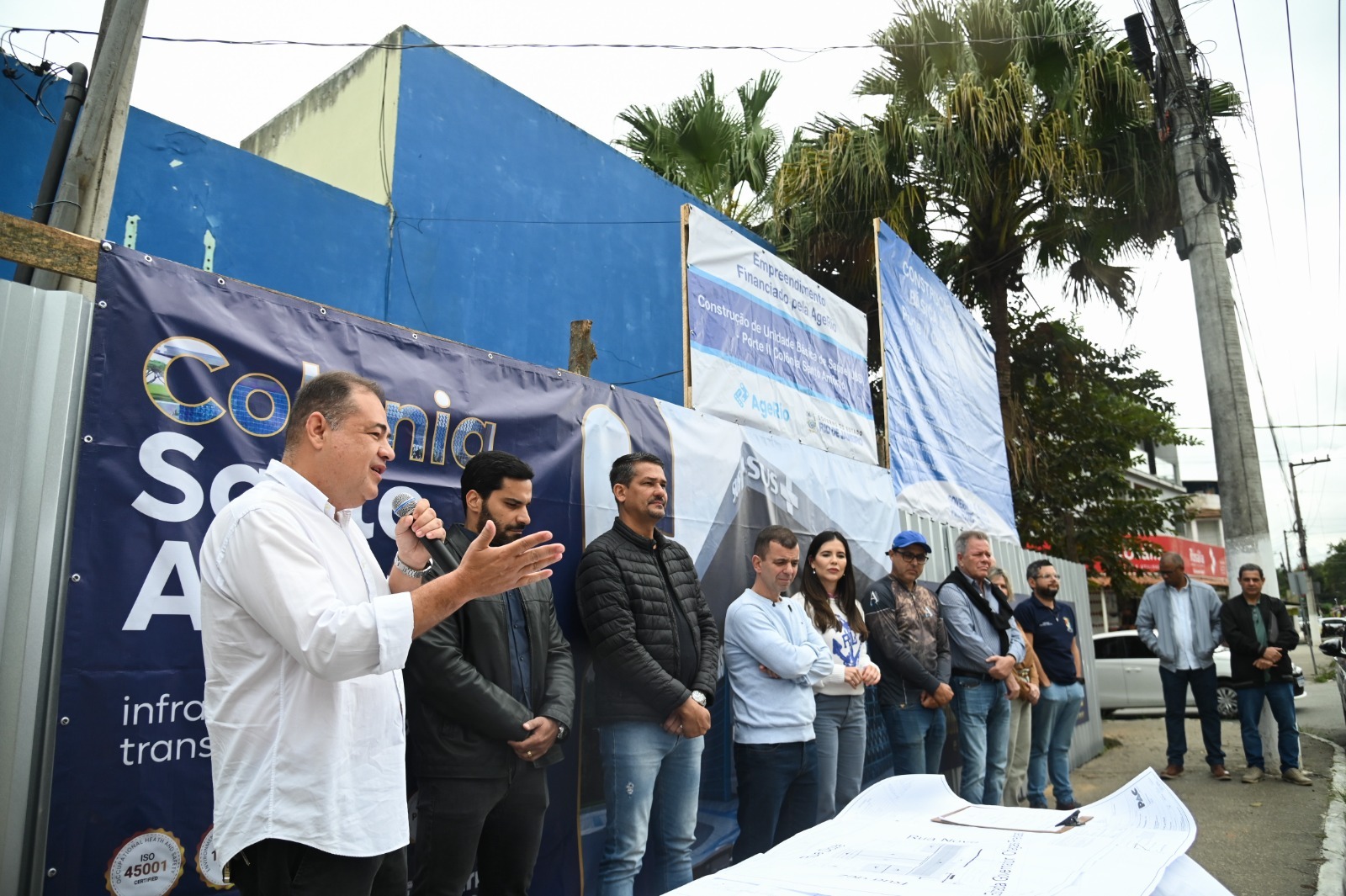 Furlani assina ordem de serviço para construção de nova unidade de saúde na Colônia