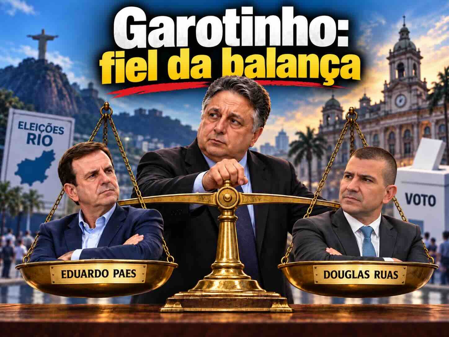 URGENTE: MPE DEFENDE ANULAÇÃO DOS VOTOS DE GAROTINHO E DECISÃO PODE ENCERRAR ELEIÇÃO DO RIO NO PRIMEIRO TURNO